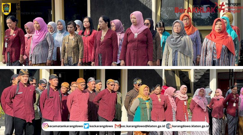 KECAMATAN KARANGDOWO MENGGELAR UPACARA MEMPERINGATI HARI KARTINI KE-146 