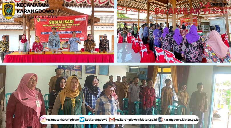 Sosialisasi Peraturan Daerah Kabupaten Klaten No. 6 Tahun 2018 Tentang Penyelenggaraan Pengelolaan Sampah di Wilayah Kecamatan Karangdowo (Desa Demangan, Desa Tumpukan, dan Desa Kupang)
