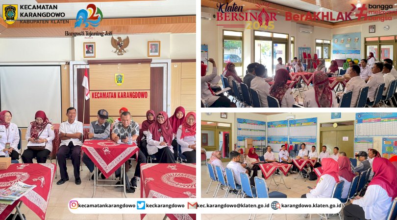 Kegiatan Evaluasi KELANA & DEKELA di Wilayah Kecamatan Karangdowo