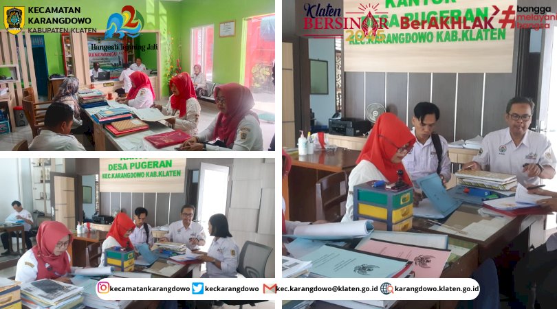 Penilaian Lomba Tertib Administrasi Desa Tingkat Kecamatan Tahun 2025