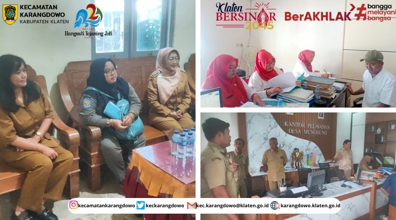 Penilaian Lomba Tertib Administrasi Desa Tingkat Kecamatan Tahun 2025
