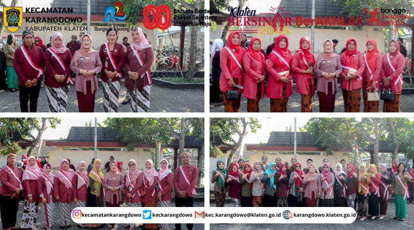 Upacara Memperingati Hari Jadi Kabupaten Klaten Ke-221 Tahun 2025