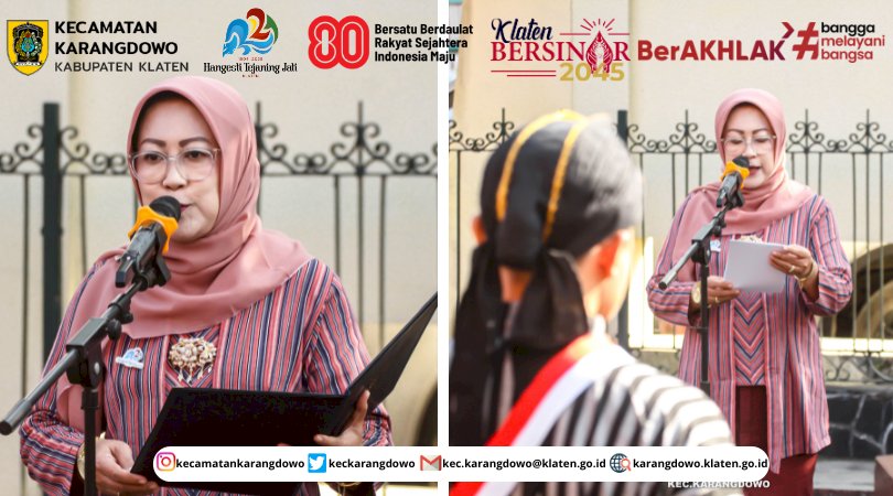 Upacara Memperingati Hari Jadi Kabupaten Klaten Ke-221 Tahun 2025