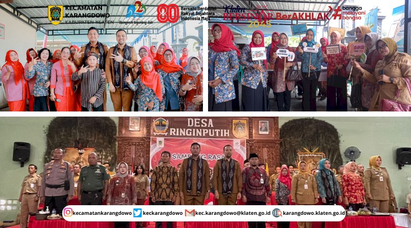 Sambung Roso Bupati & Wakil Bupati Klaten Di Desa Ringinputih Kecamatan Karangdowo Tahun 2025