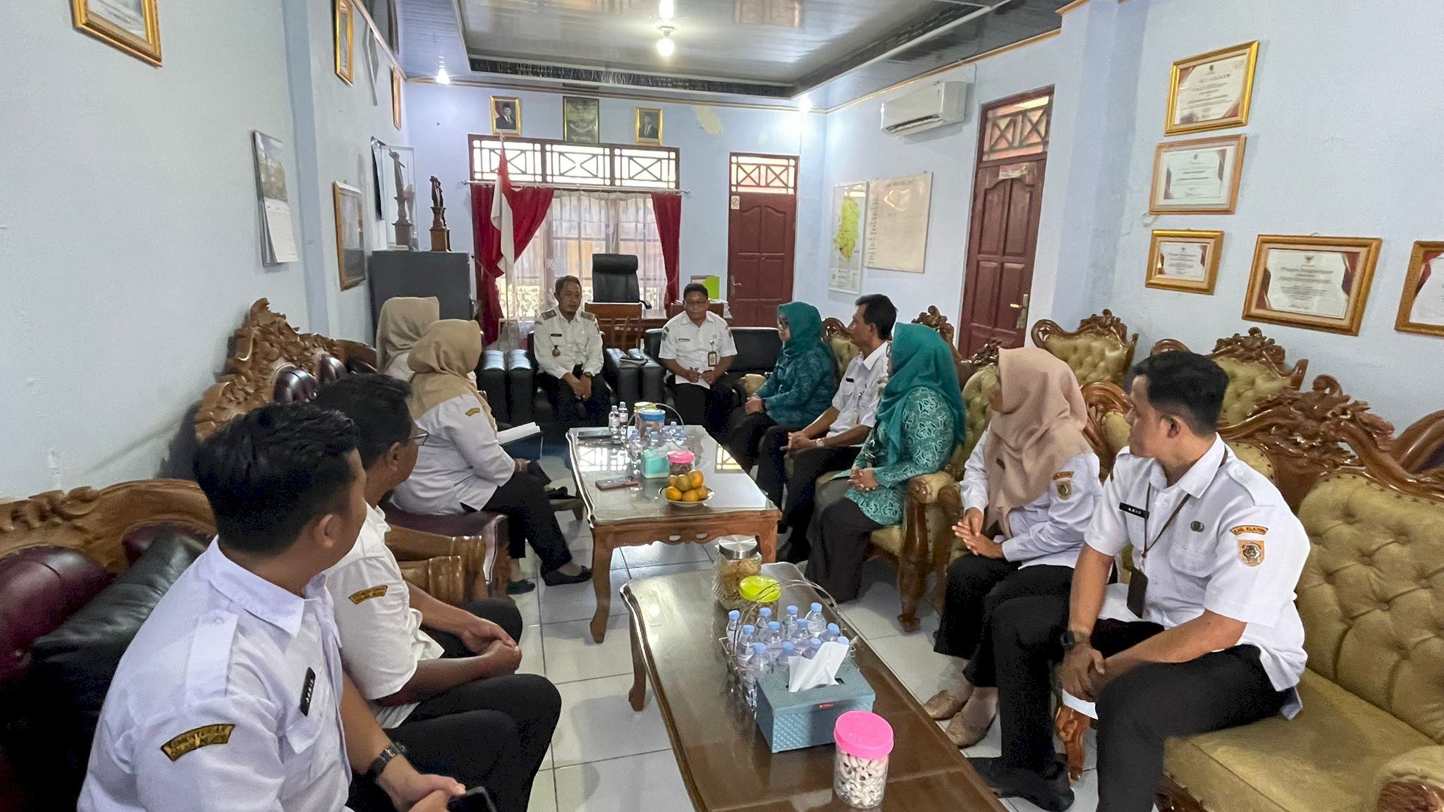 KECAMATAN KARANGDOWO LAKUKAN RAKOR RUTIN INTERNAL 
