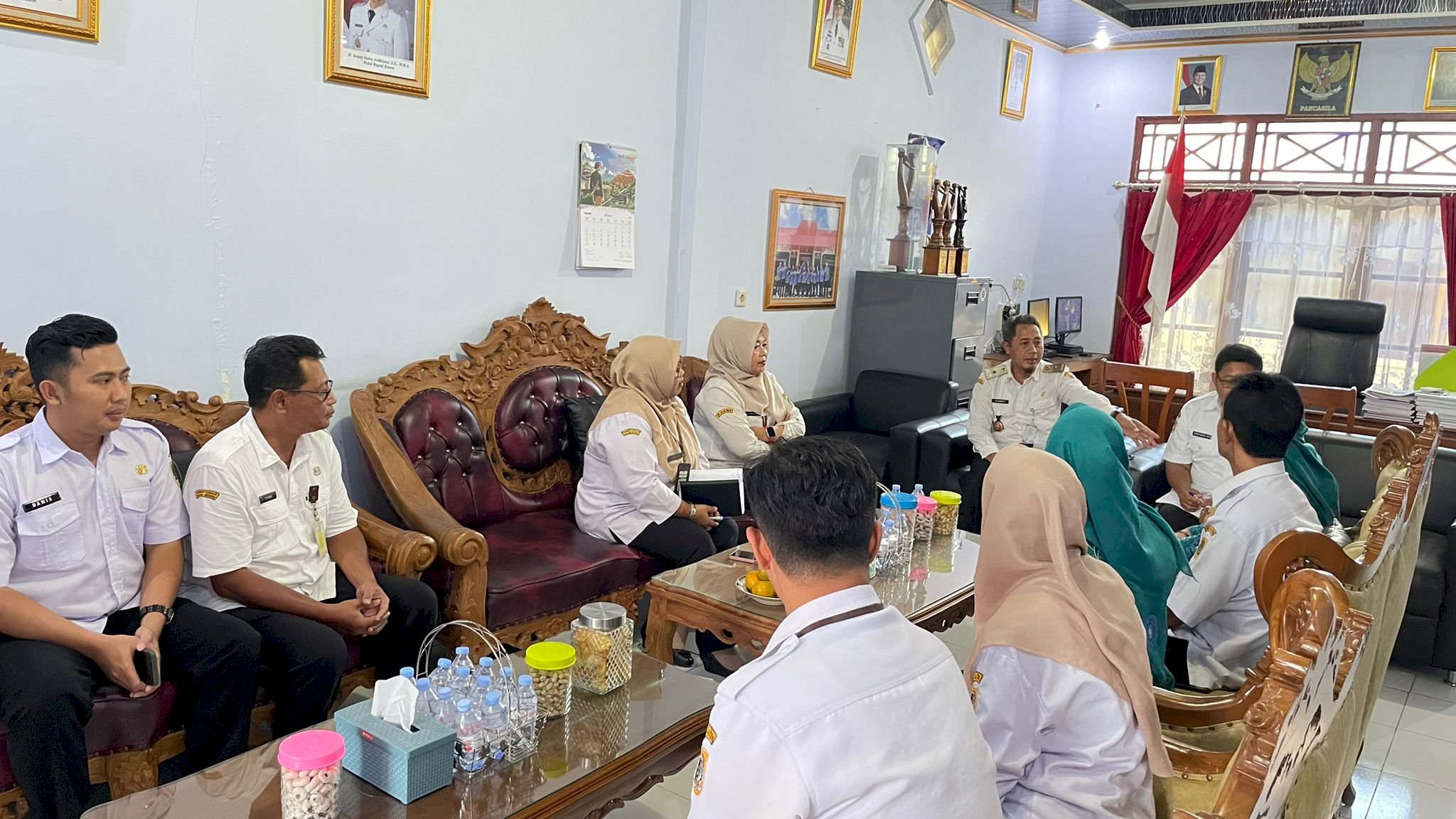 KECAMATAN KARANGDOWO LAKUKAN RAKOR RUTIN INTERNAL 