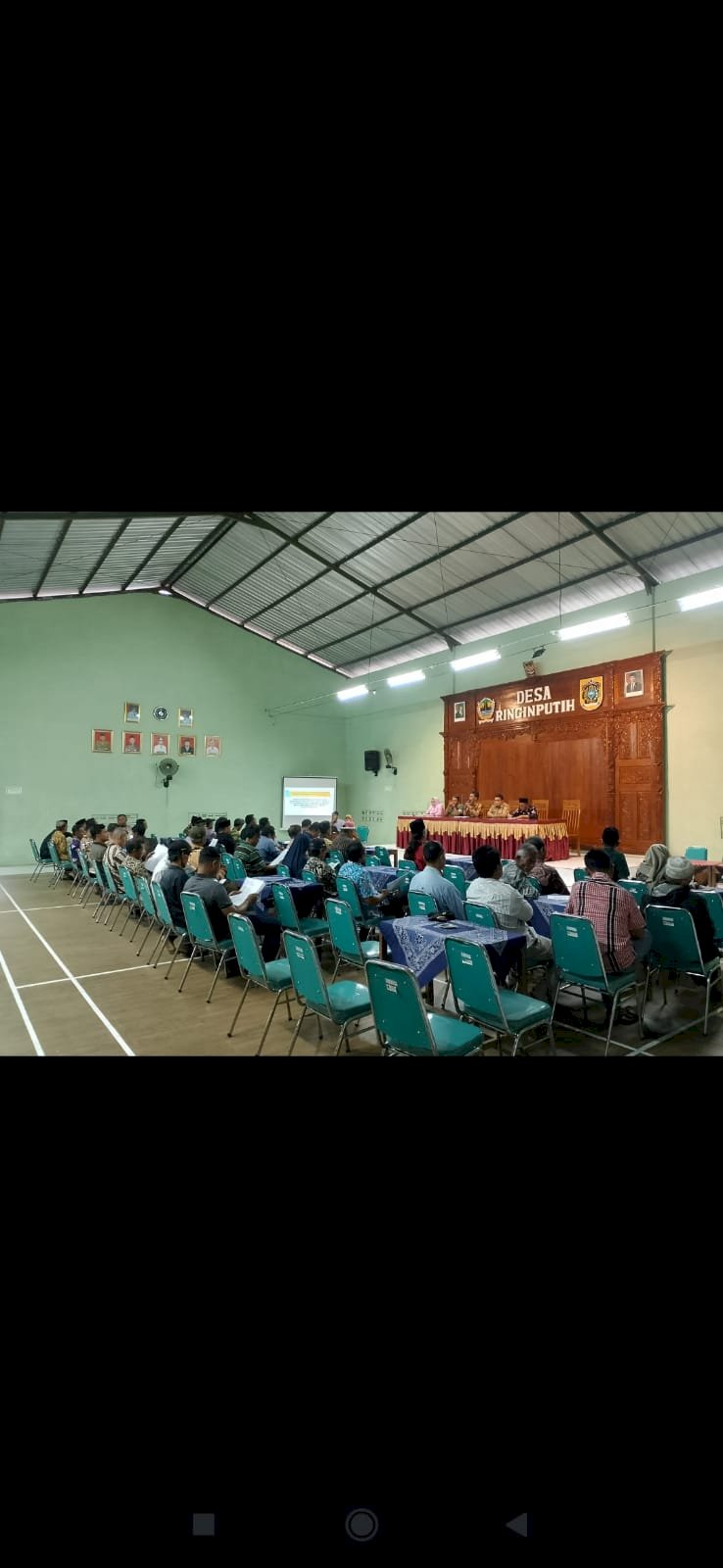 MUSDES VERIFIKASI DATA PENERIMA BANSOS DESA RINGIN PUTIH KARANGDOWO BERJALAN LANCAR