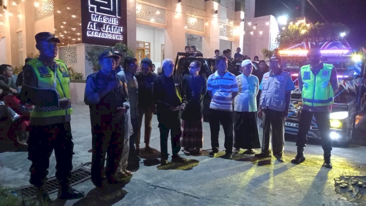 FORKOMPIMCAM  GELAR APEL BERSAMA GUNA MENCIPTAKAN KONDUSIFITAS  JELANG IDUL FITRI  1447 H