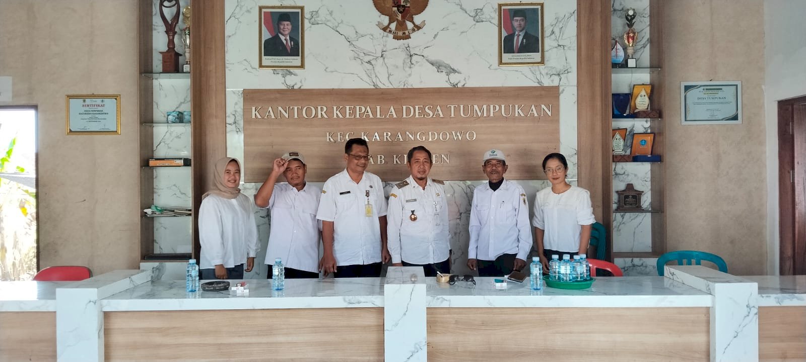 CAMAT MONITORING  KETAHANAN PANGAN BUMDES  TUMPUKAN KARANGDOWO 