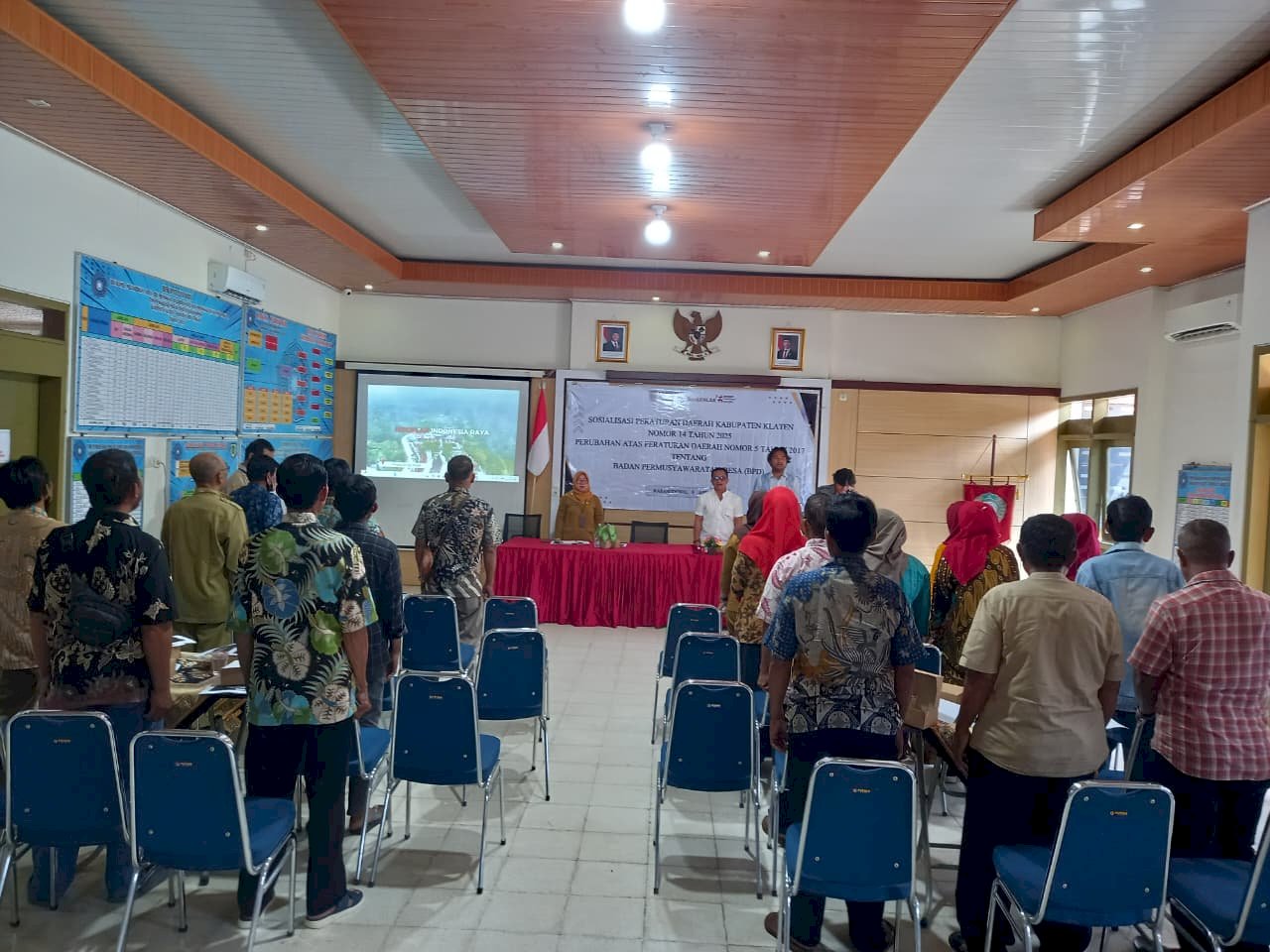 DPRD BERSAMA KECAMATAN KARANGDOWO SOSIALISASIKAN PERDA TENTANG BPD