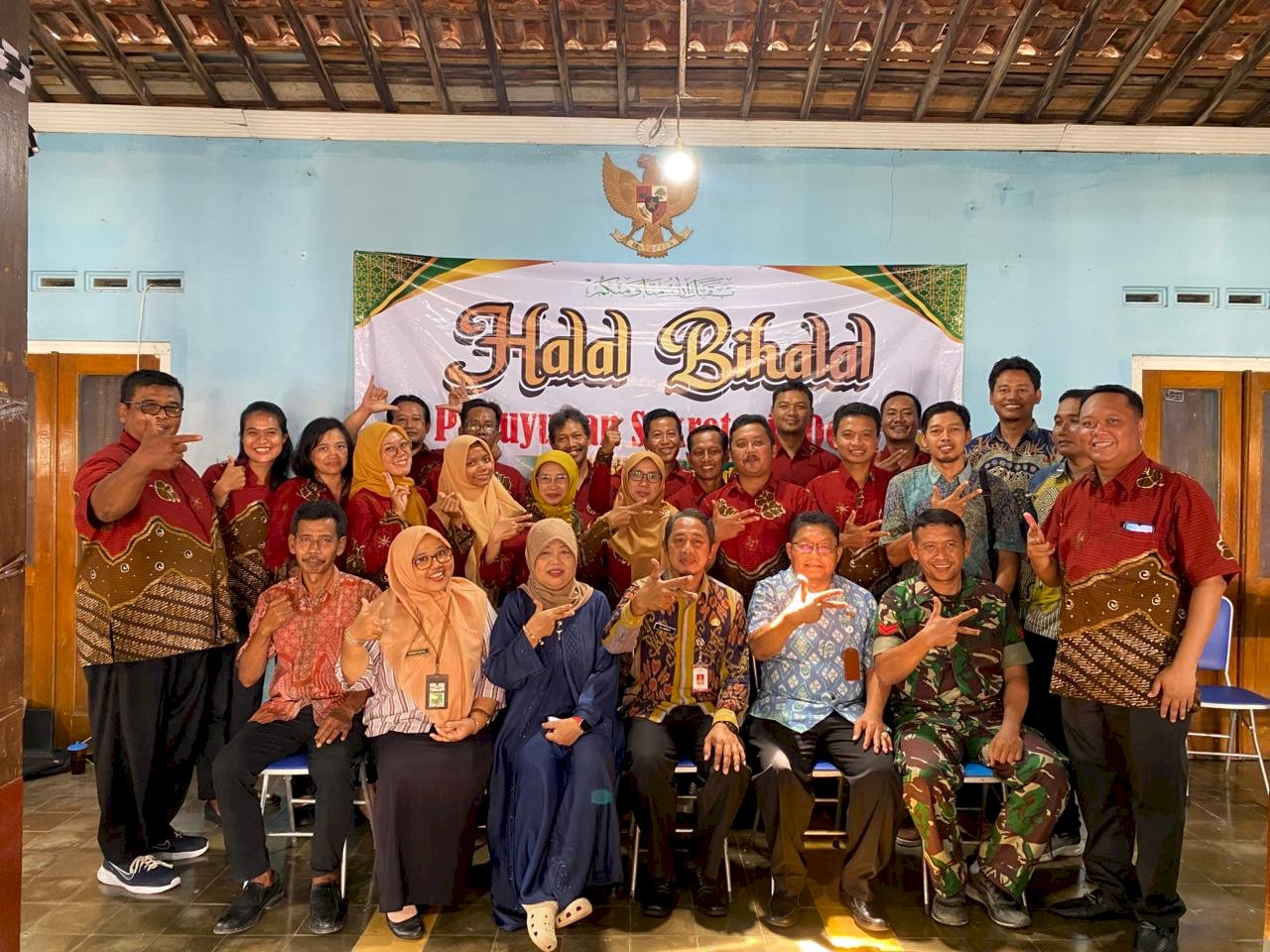 Halal Bi-halal Sekretaris Desa se-Kecamatan Karangdowo Pererat Silaturahmi dan Sinergi 