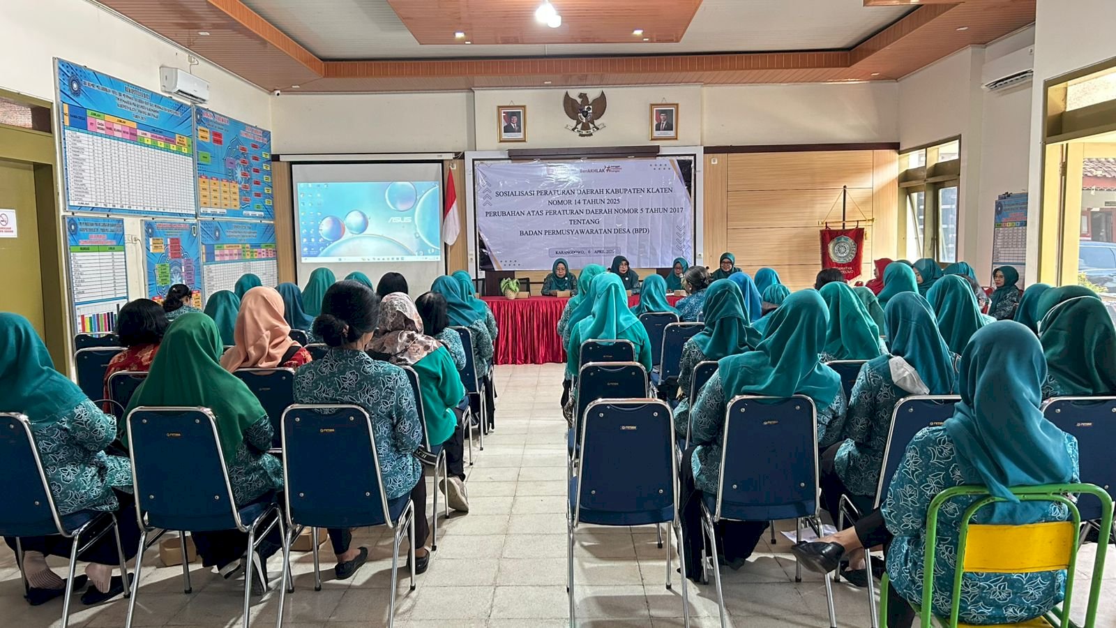 TP PKK KARANGDOWO PERSIAPKAN PEMBINAAN  PKK DESA BINAAN