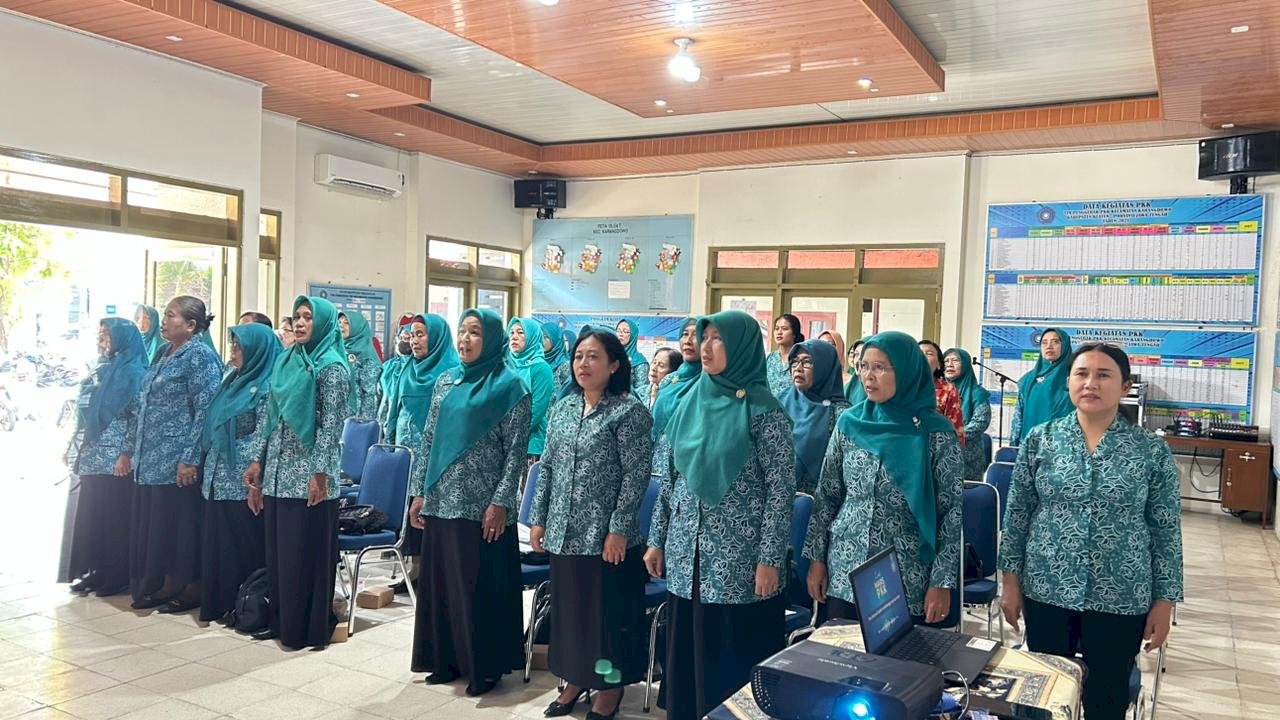 TP PKK KARANGDOWO PERSIAPKAN PEMBINAAN  PKK DESA BINAAN