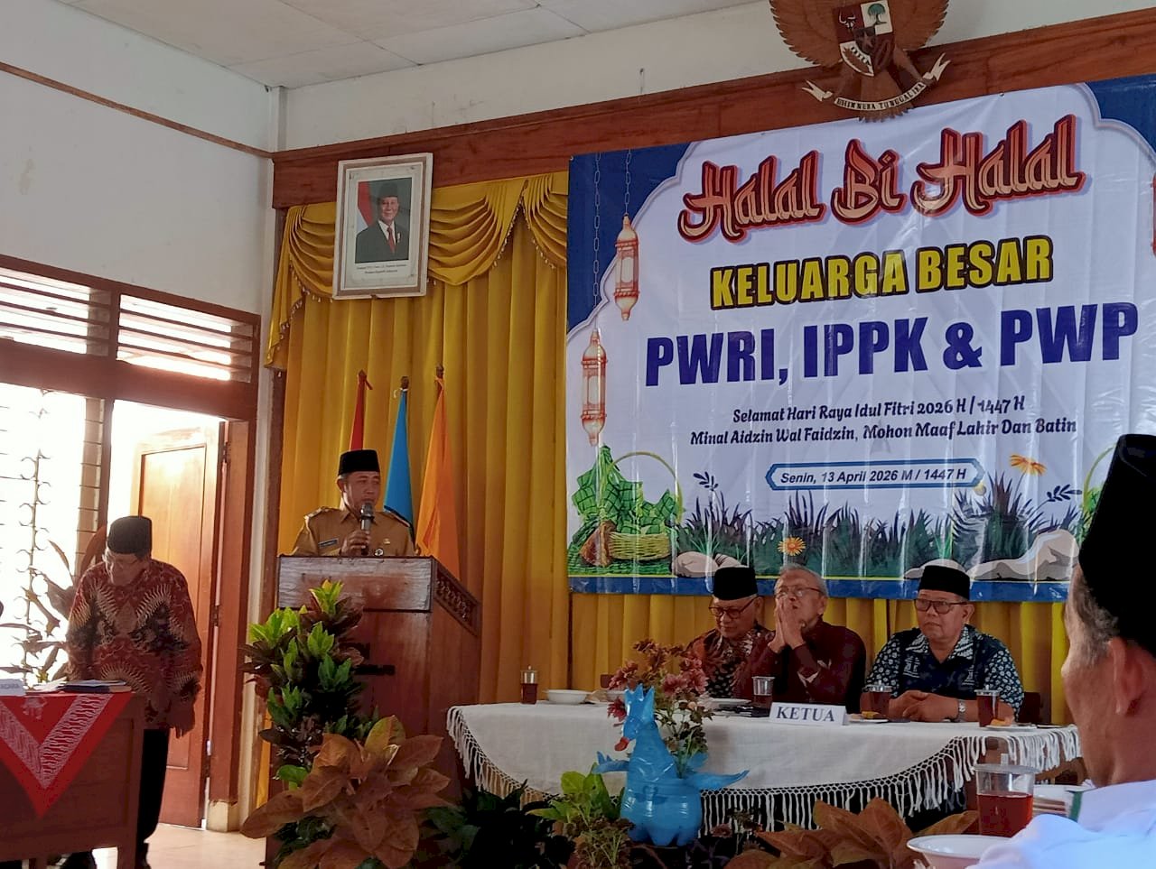Jalin Silaturahmi PWRI, IPPK dan PWP  Kecamatan Karangdowo Gelar Halal Bihalal 