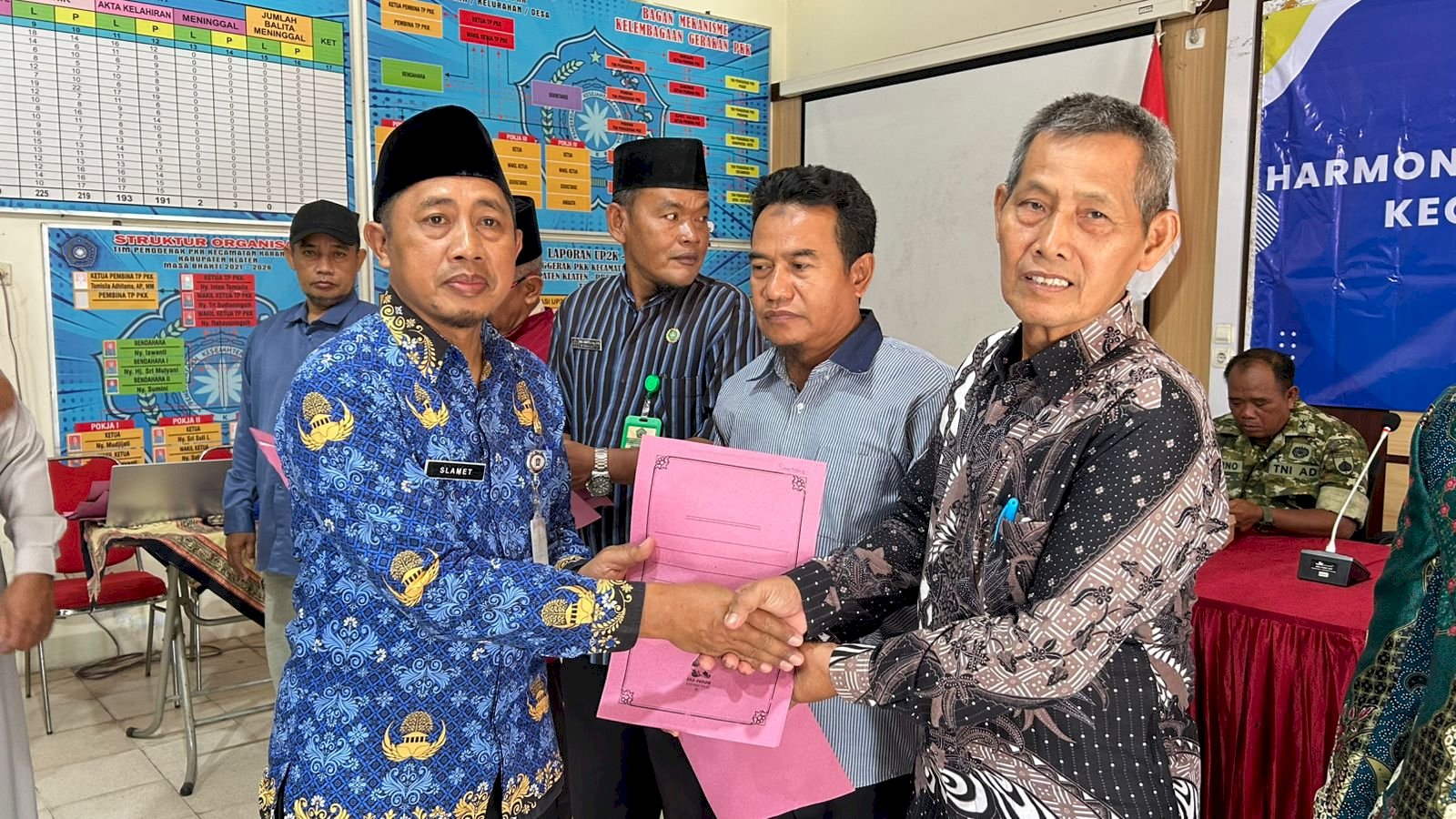 RAPAT KOORDINASI FKUB KARANGDOWO PERERAT SINERGI  DAN HARMONI