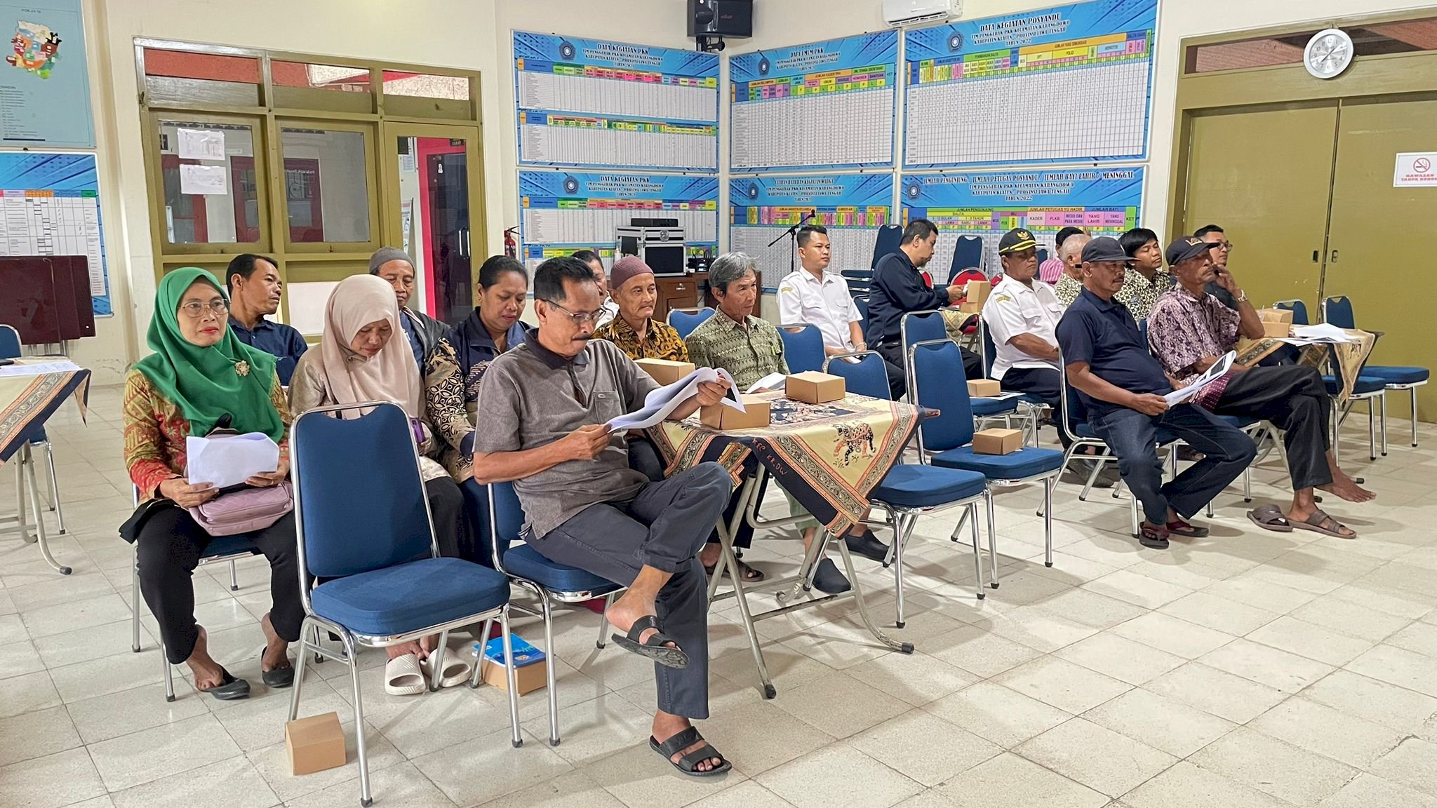 KECAMATAN KARANGDOWO SOSIALISASIKAN PERDA TENTANG BPD KEPADA WARGA DESA KARANGJOHO