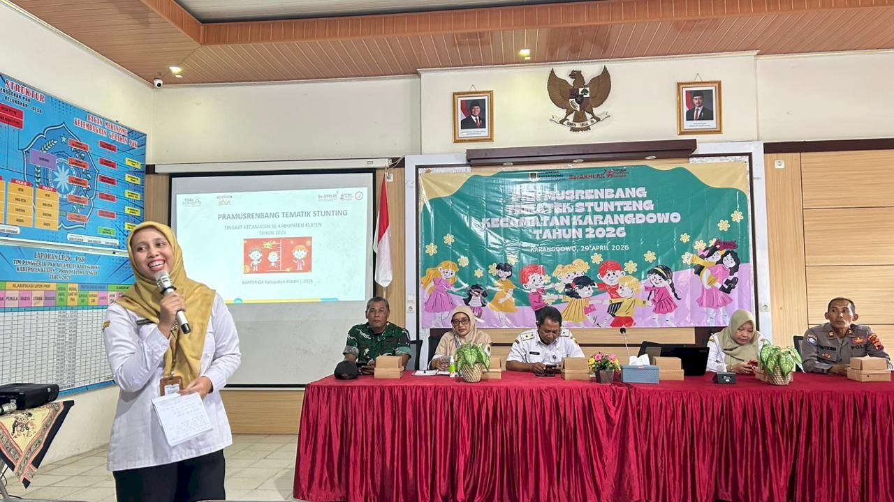 PRA MUSRENBANG TEMATIK STUNTING 2027 DIGELAR, KARANGDOWO PERKUAT KOLABORASI PENURUNAN STUNTING