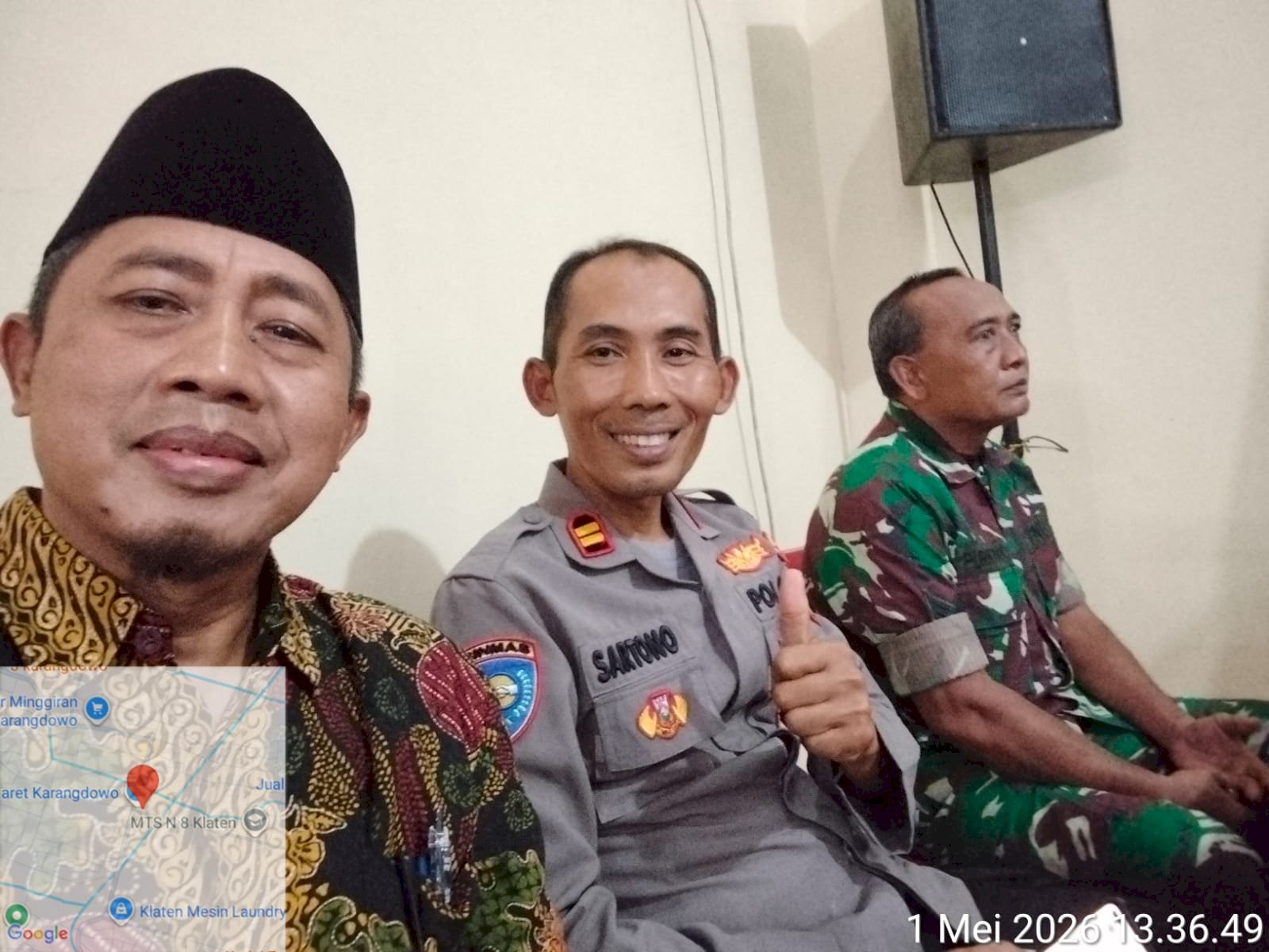 ACARA PAMITAN HAJI  DAN CALON JAMAAH HAJI TERTUA KLATEN DARI KARANGDOWO