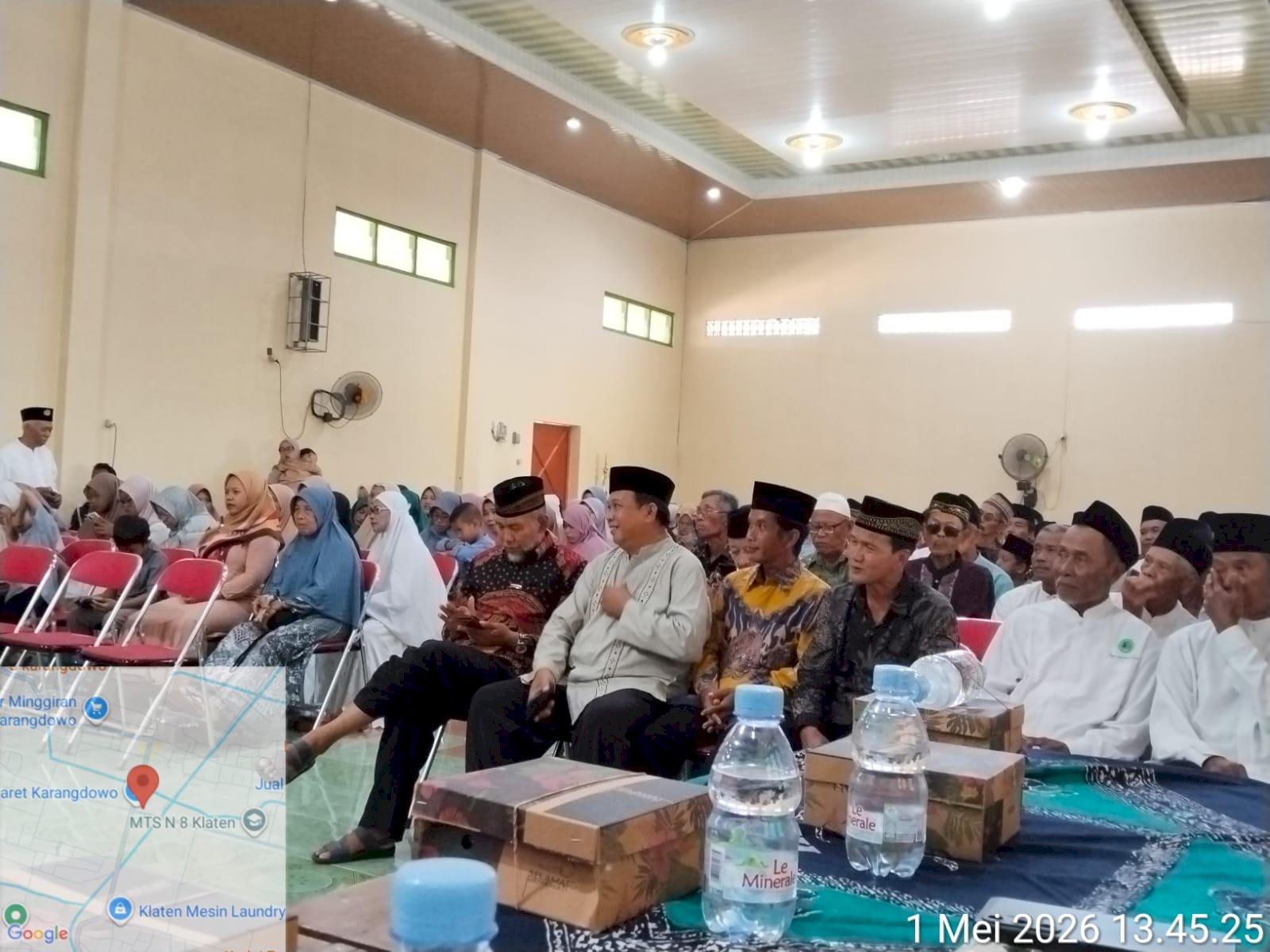 ACARA PAMITAN HAJI  DAN CALON JAMAAH HAJI TERTUA KLATEN DARI KARANGDOWO