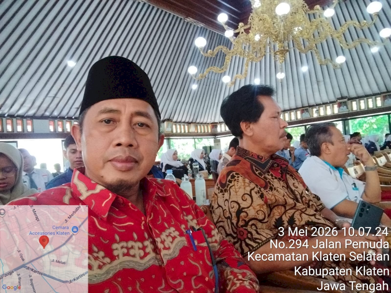 CAMAT KARANGDOWO HADIRI PELANTIKAN FORUM OSIS KLATEN ( FOSKA ) GENERASI KE-8  PERIODE 2026 / 2027