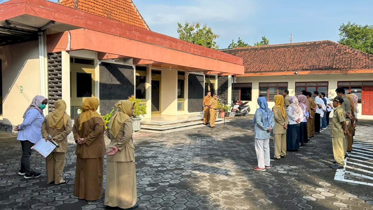 APEL PAGI TINGKATKAN DISIPLIN KERJASAMA PEGAWAI GUNA MENINGKATKAN MUTU LAYANAN MASYARAKAT