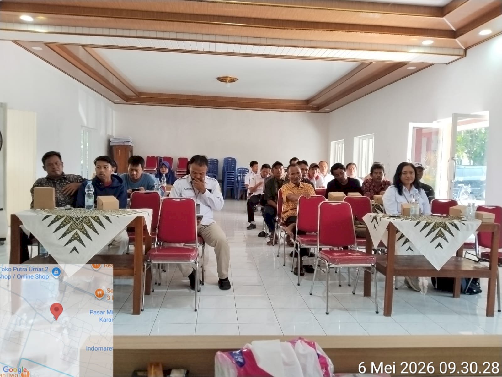 CAMAT MENDUKUNG  PENERAPAN PENGENDALIAN HAMA TERPADU ( PPHT) TANAMAN PADI DESA MUNGGUNG KARANGDOWO
