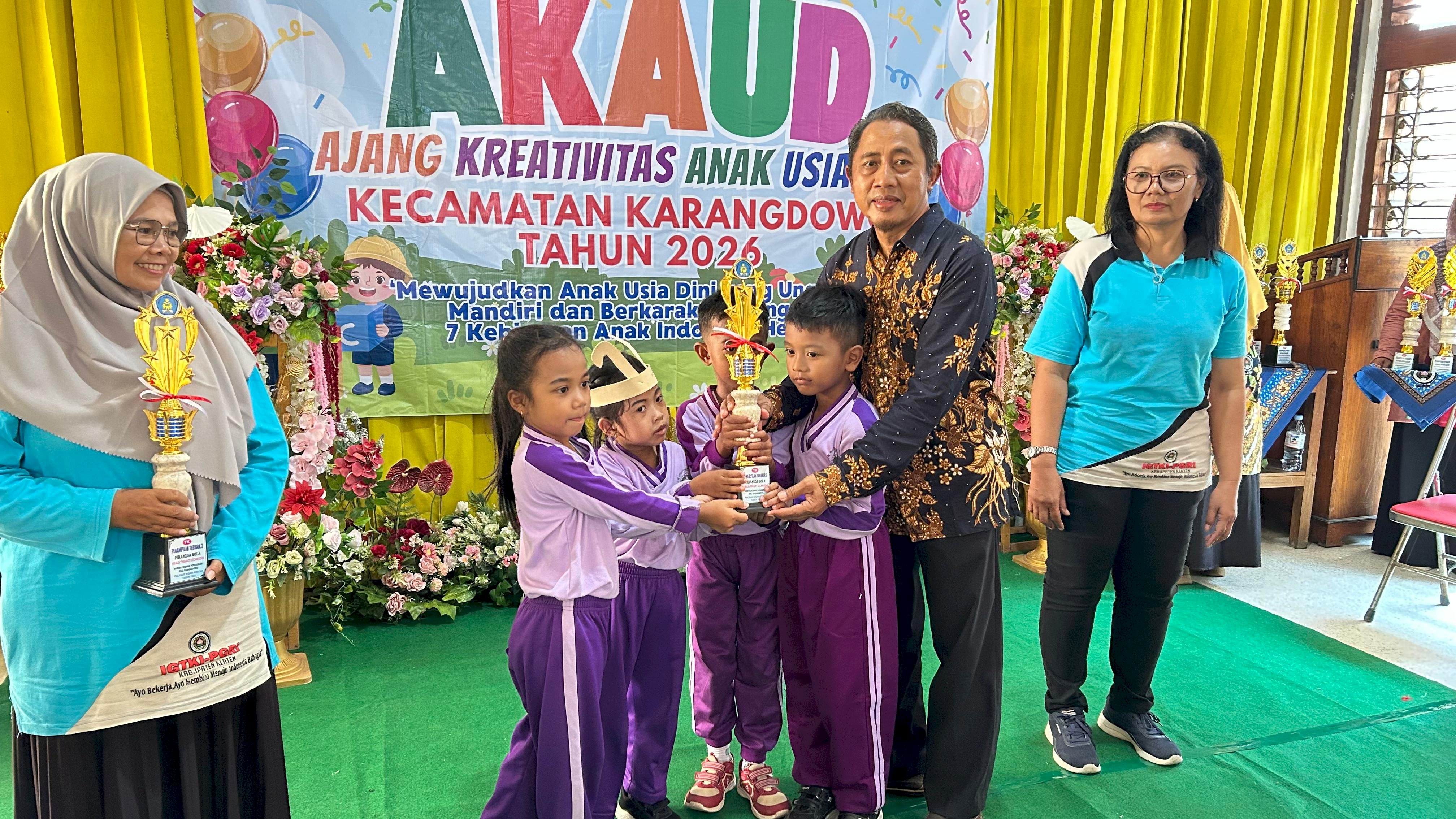 MERIAH ANTUSIAS AJANG KREATIFITAS PAUD 2026 KARANGDOWO