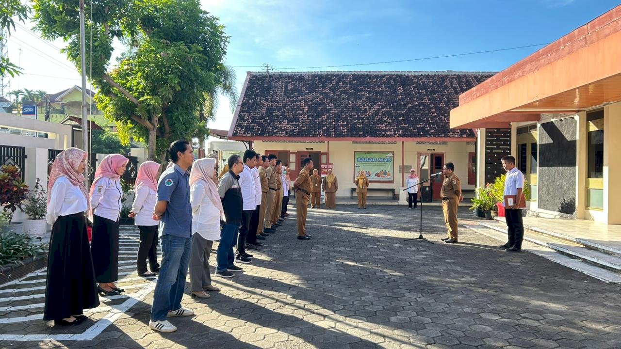 APEL PAGI KECAMATAN KARANGDOWO JADI MOMENTUM SINERGI PEGAWAI DAN TINGKATKAN KINERJA