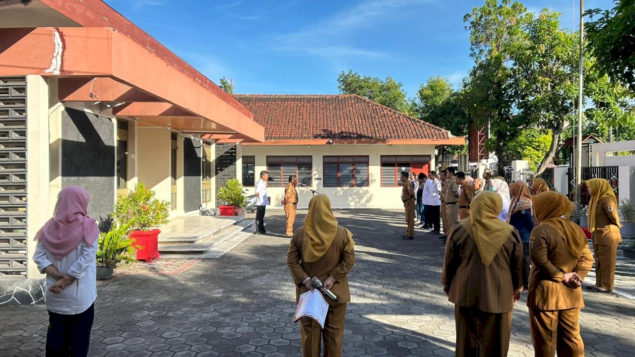 APEL PAGI KECAMATAN KARANGDOWO JADI MOMENTUM SINERGI PEGAWAI DAN TINGKATKAN KINERJA