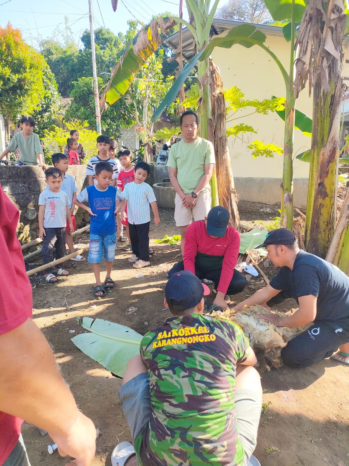 KECAMATAN KARANGDOWO LAKSANAKAN PEMANTAUAN PELAKSANAAN IDUL ADHA DAN PENYEMBELIHAN HEWAN QURBAN BERJALAN LANCAR