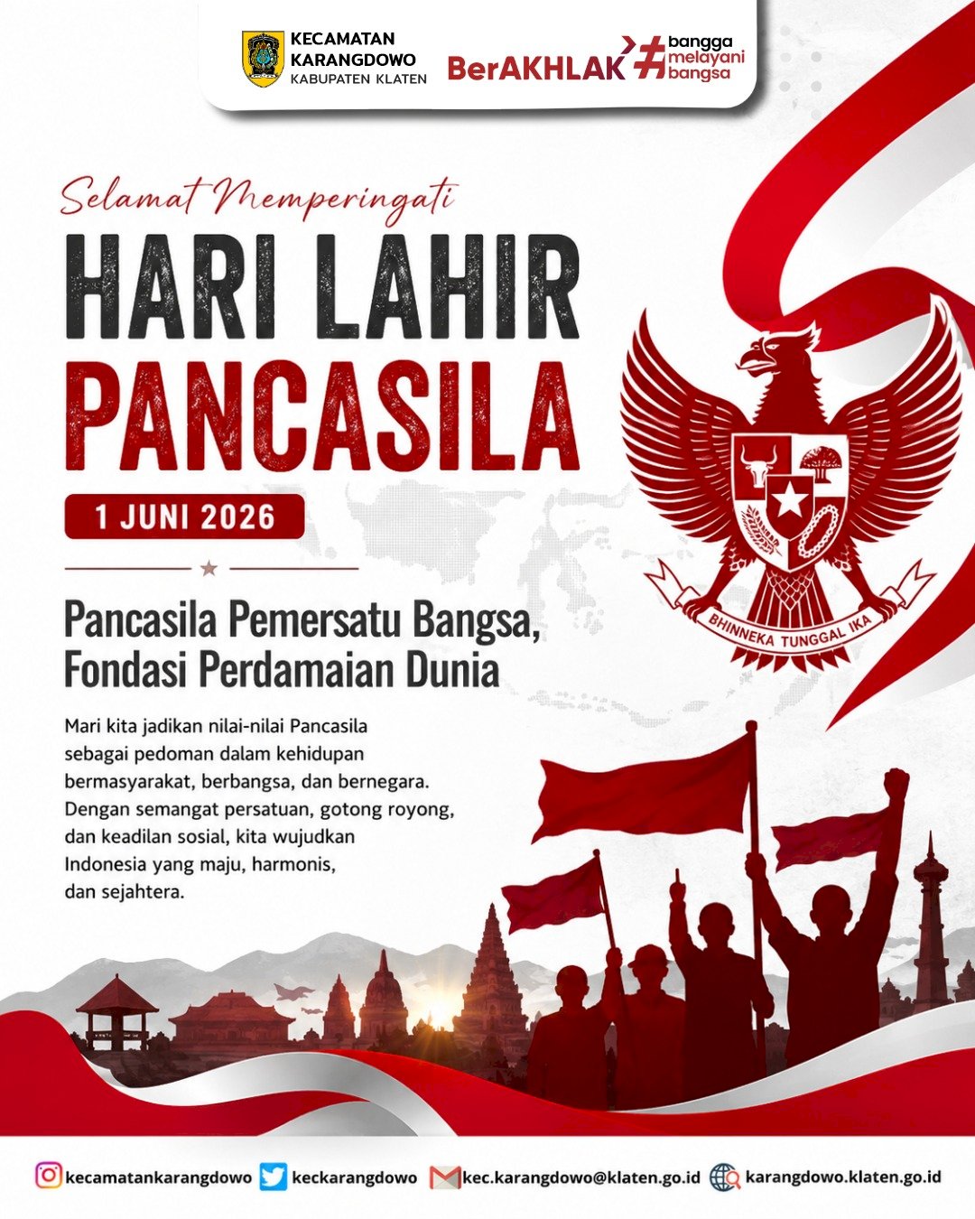 SEJARAH DAN MAKNA HARI LAHIR PANCASILA BAGI BANGSA INDONESIA