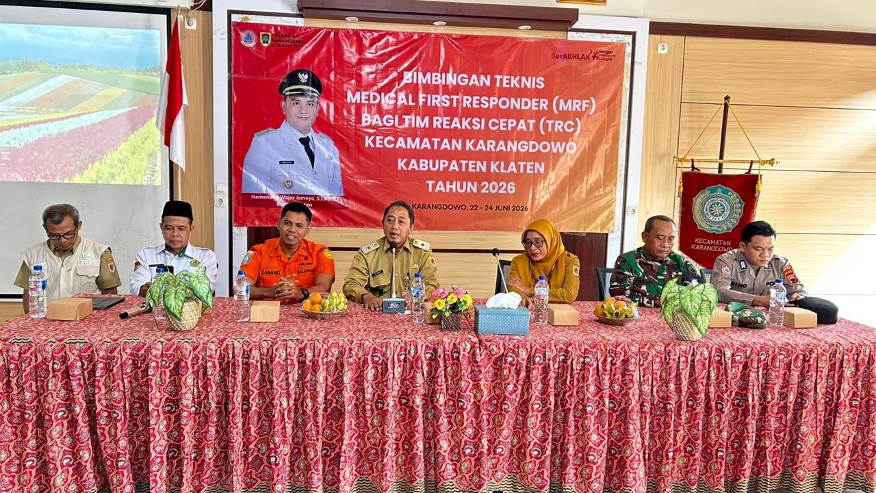 KARANGDOWO ADAKAN PELATIHAN MEDICAL FIRST RESPONDER ( MFR ) BAGI RELAWAN BERSAMA BASARNAS DAN BPBD
