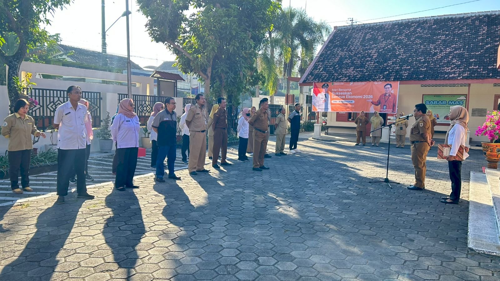 APEL RUTIN  KECAMATAN KARANGDOWO TINGKATKAN KEDISIPLINAN DAN PERSIAPAN HARI JADI KLATEN