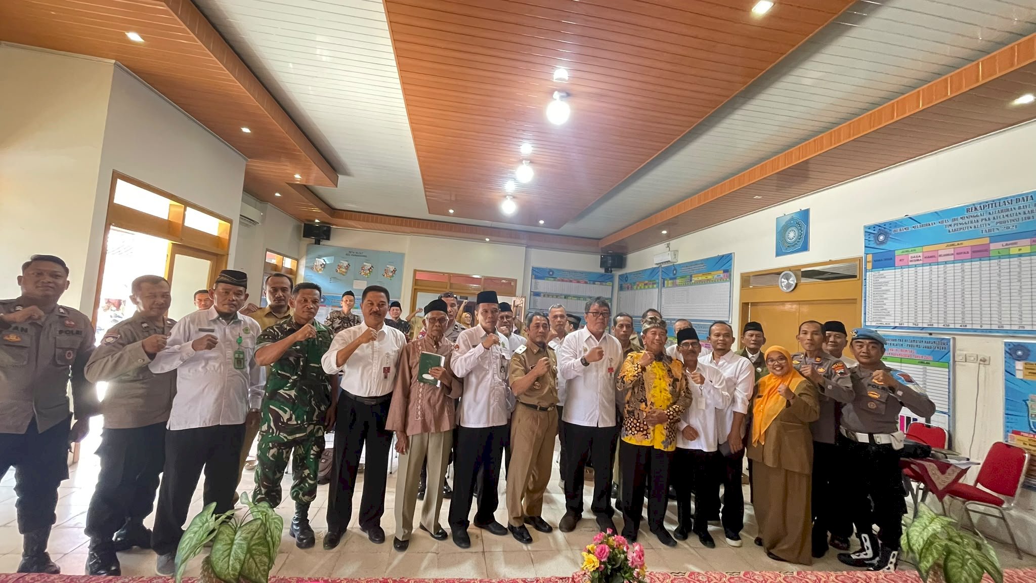 FKUB KABUPATEN KLATEN DORONG HARMONI UMAT PEMBINAAN MODERASI BERAGAMA DI KECAMATAN KARANGDOWO