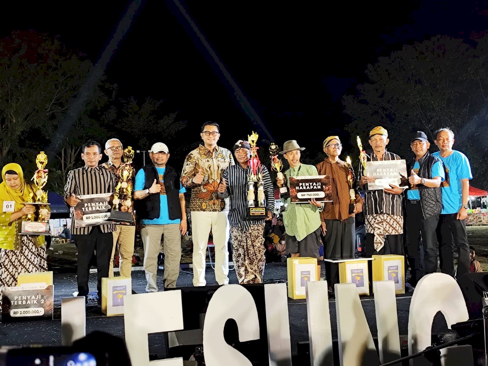 TEAM GEJOG LESUNG KARANGDOWO MENJUARAI LOMBA HARI JADI  TINGKAT KABUPATEN KLATEN
