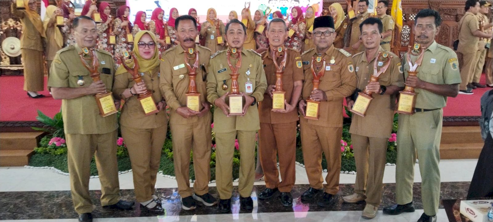 KARANGDOWO BORONG KEJUARAAN SEPULUH DESA RAIH PENGHARGAAN PADA  HARI ANAK NASIONAL KABUPATEN KLATEN TAHUN 2026 